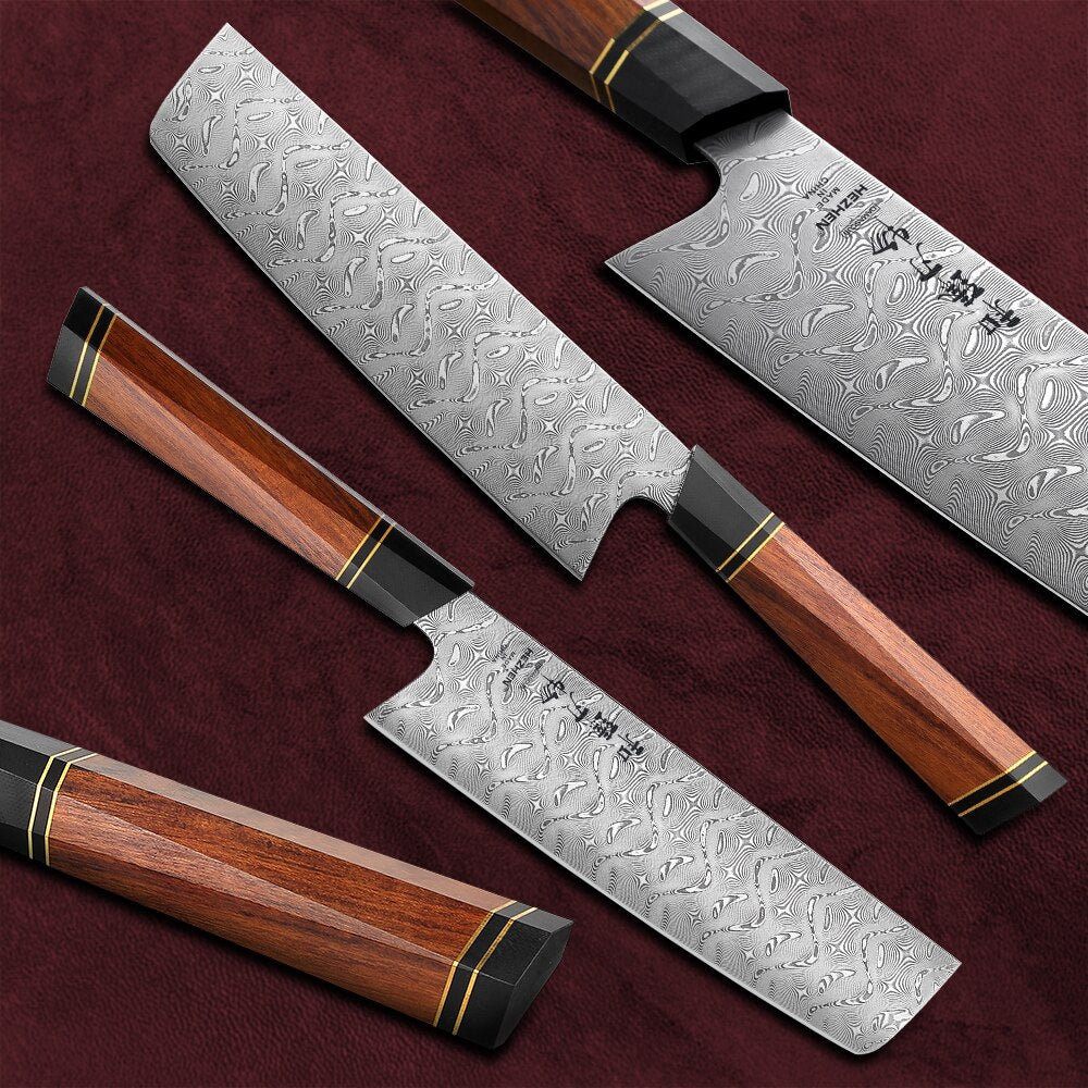 HEZHEN 7" Kurashikku Series Nakiri