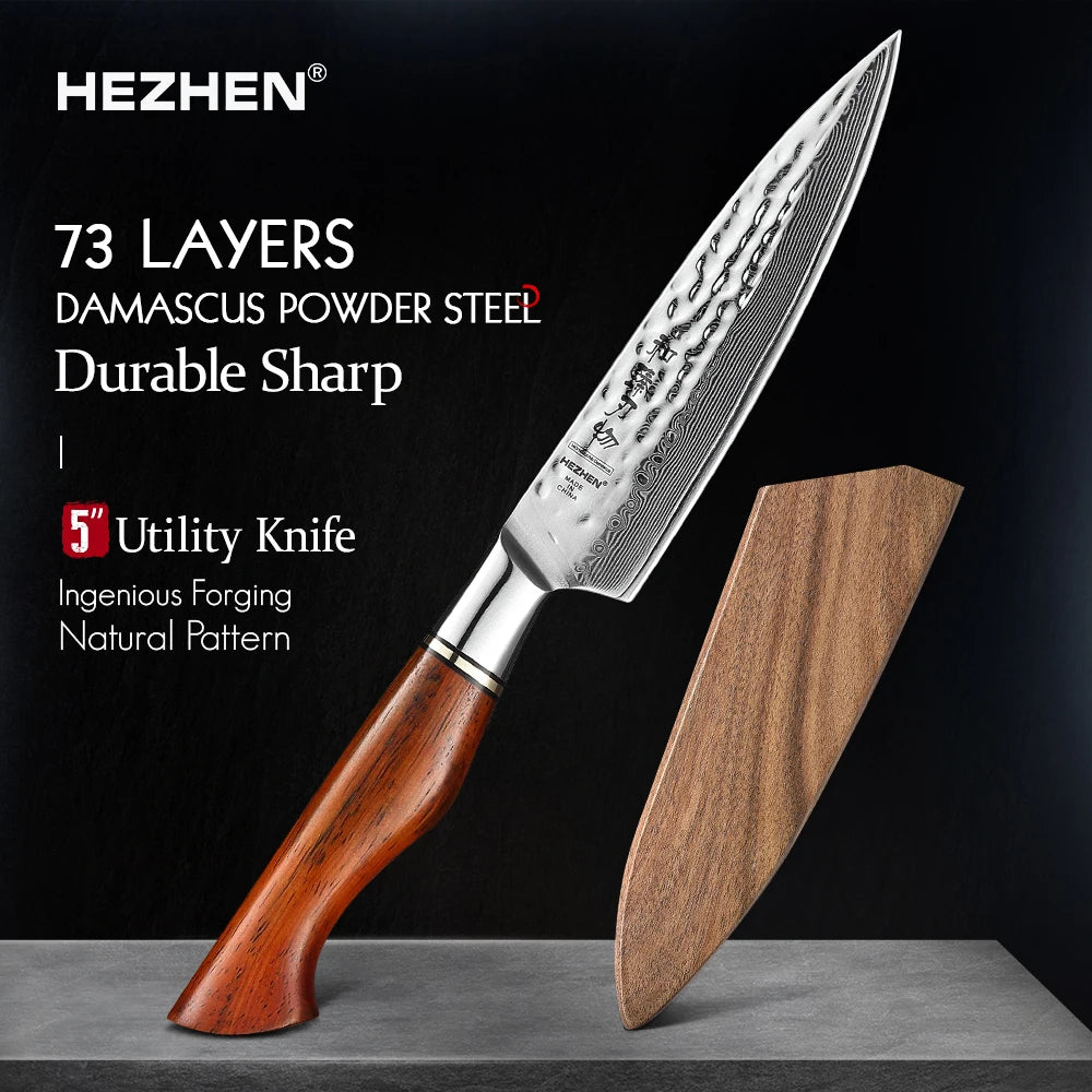 HEZHEN 5" (133MM) Sensei Series Petty (Universalmesser)