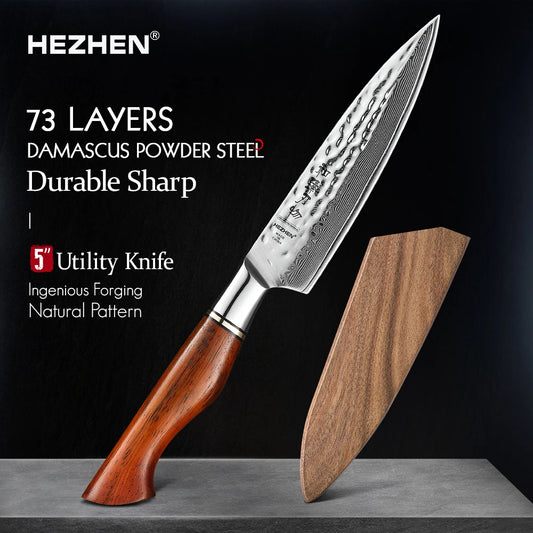 HEZHEN 5" (133MM) Sensei Series Petty (Universalmesser)